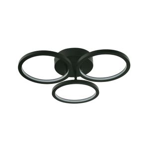 Lámpara LED de techo NEGRO Potencia de 38 Watts 3000K - LUMICENTRO