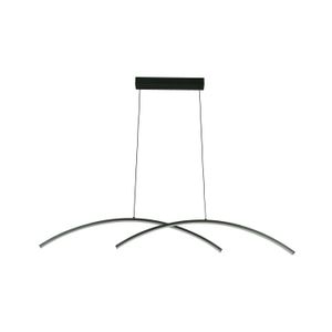 Lámpara LED de techo NEGRO Potenciade 5 Watts 3000K - LUMICENTRO
