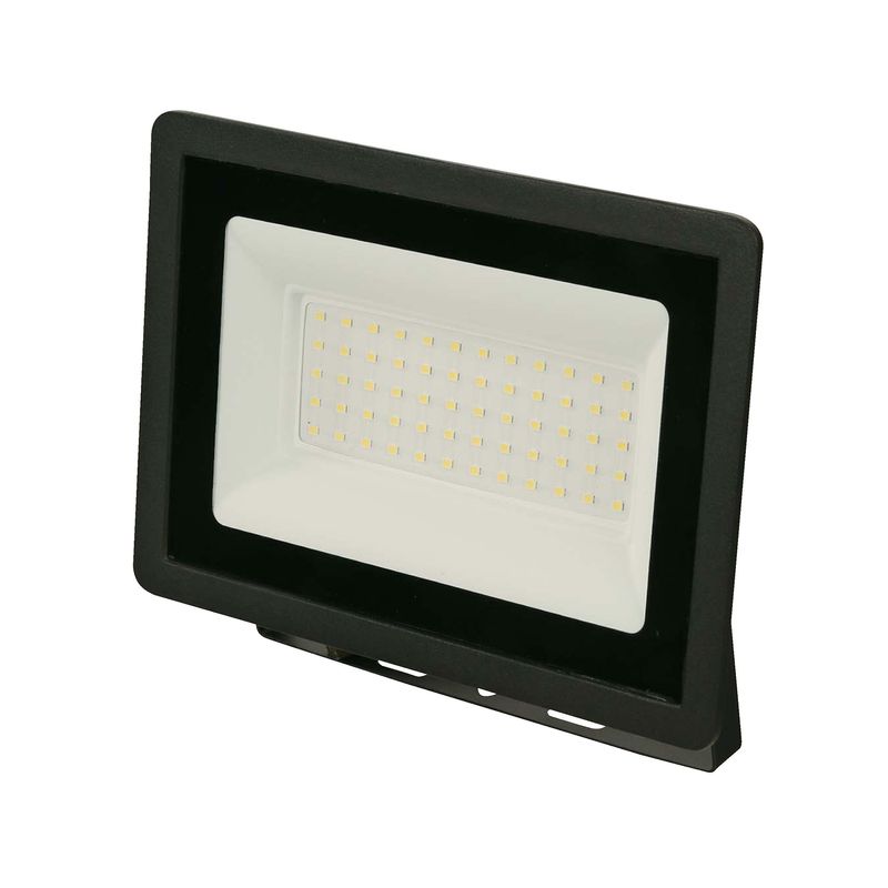 Reflector-LED-exterior-negro