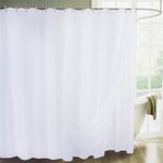 Cortina-de-ducha-blanca-con-anilos-metalicos