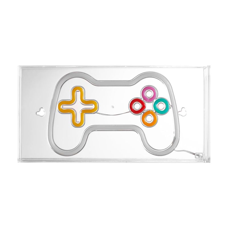 Lampara-LED-infantil-en-forma-de-control-de-juegos