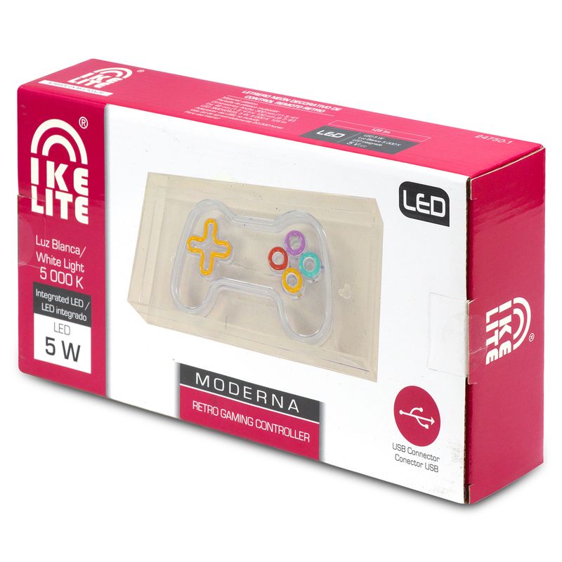 Lampara-LED-infantil-en-forma-de-control-de-juegos