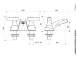 Juego-Centerset-4--para-Lavabo-Linea-Fiori-Lever