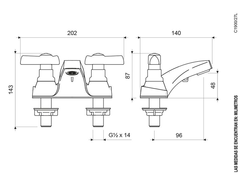Juego-Centerset-4--para-Lavabo-Linea-Fiori-Lever