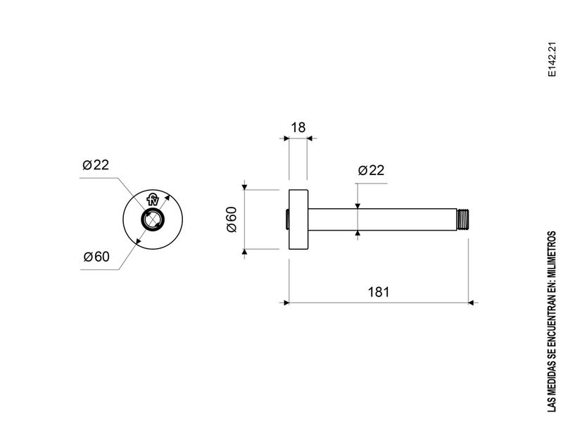 Brazo-de-Ducha-Redondo-para-Instalacion-Vertical-15-cm.