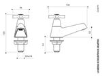 Llave-para-Lavabo-Linea-Crux