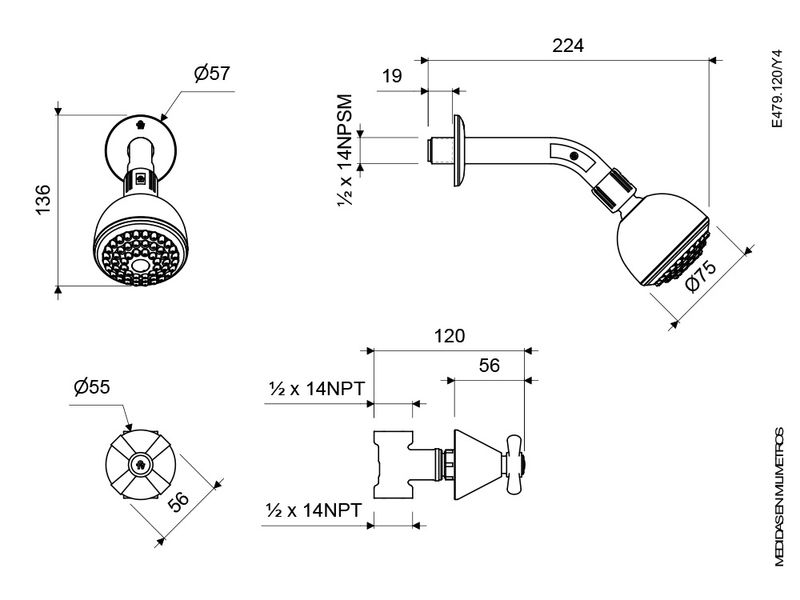 Llave-Campanola-con-Ducha-Linea-Crux