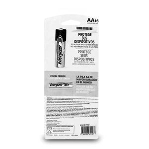 Pila alcalina tipo AA de 1.5 V; pack x 16 - ENERGIZER