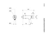 Llave-Automatica-Ecomatic-de-Pared-para-Lavabo