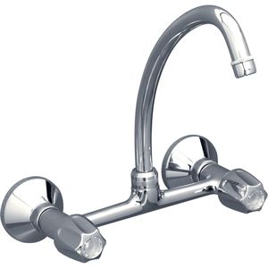 Juego con Mezcladora Externa de Pared para Cocina Línea Capri - FV