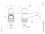 Llave-para-Lavabo-Linea-Capri