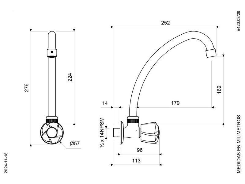 Llave-de-Pared-con-Pico-Alto-Plus-para-Cocina-Linea-Euro-Style