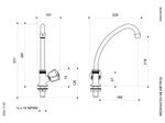 Llave-con-Pico-Bar-para-Cocina-Linea-Euro-Style