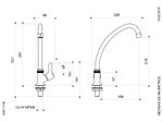 Llave-con-Pico-Bar-para-Cocina-Linea-Treviso