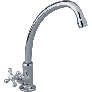 Llave con Pico Bar para Cocina Línea Cruz Fija - FV