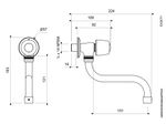 Llave-de-Pared-con-Pico-Bajo-para-Cocina-Linea-Capri