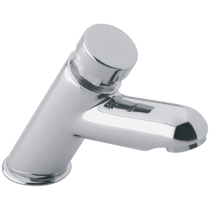 Llave-Pressmatic-de-Mesa-para-Lavabo-con-Pico-Inclinado