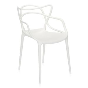 Silla Art Sidney Con Brazos Blanca - PICA