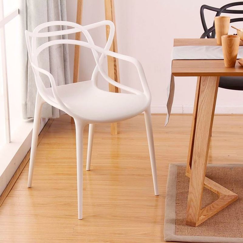 Silla-Art-Sidney-Con-Brazos-Blanca