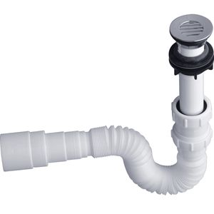 Conjunto Desagüe de Rejilla con Sifón Extensible - Medida 1 1/4" - FV