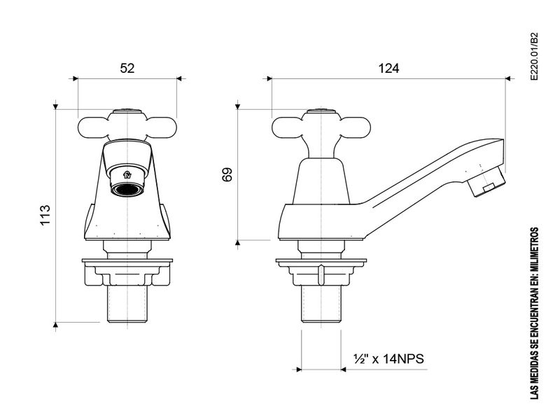 Llave-para-Lavabo-Linea-New-Port