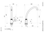 Llave-con-Pico-Bar-para-Cocina-Linea-Fiori-Lever