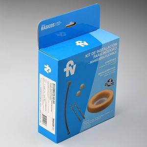 Kit de Instalación para Inodoro con Manguera Flexible - FV