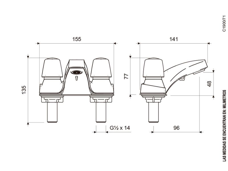 Juego-Centerset-4--para-Lavabo-Linea-Capri