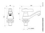 Llave-para-Lavabo-Linea-Fiori-Lever