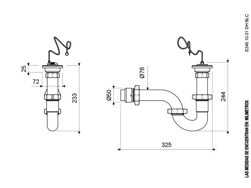 Desague-de-Cocina-1-1-2--con-Tapon-y-Cadena-y-Sifon-Rigido