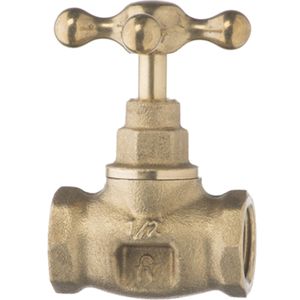 Llave de Paso - Manija Cruz - Medida 1/2" - FV