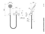 Juego-Monocomando-Externo-para-Ducha-Linea-Flow