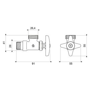 Llave para Lavadora - FV