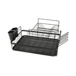 Escurridor-de-platos-con-2-niveles-negro