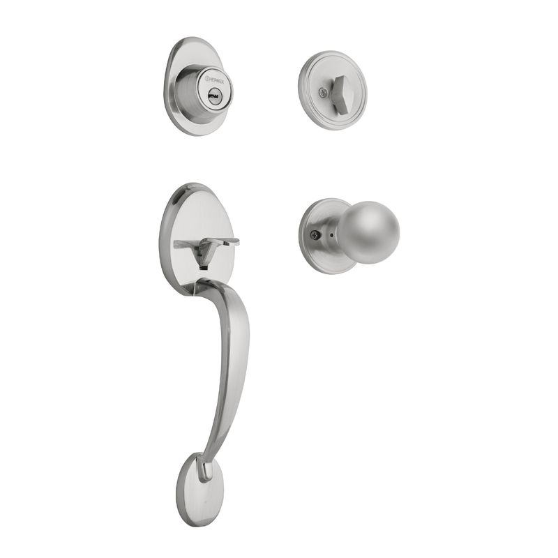 Juego-de-entrada-cromo-mate-de-llave-llave-mariposa