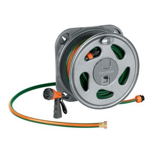 Combo de manguera, pistola y portamanguera de 1/2" x 20m - TRUPER