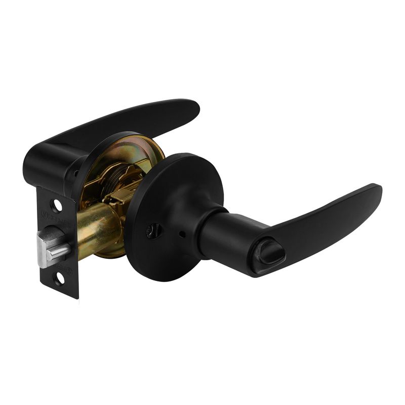 Cerradura-negro-mate-de-manija-para-dormitorio