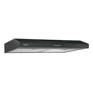 Campana extractora de 75cm negra - FOSET