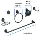 Juego-de-accesorios-de-baño-6-piezas-acabado-mate
