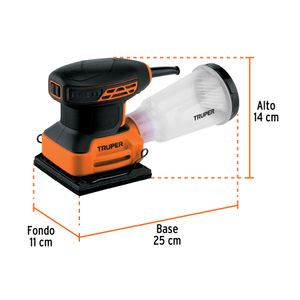 Lijadora orbital de 240W - TRUPER