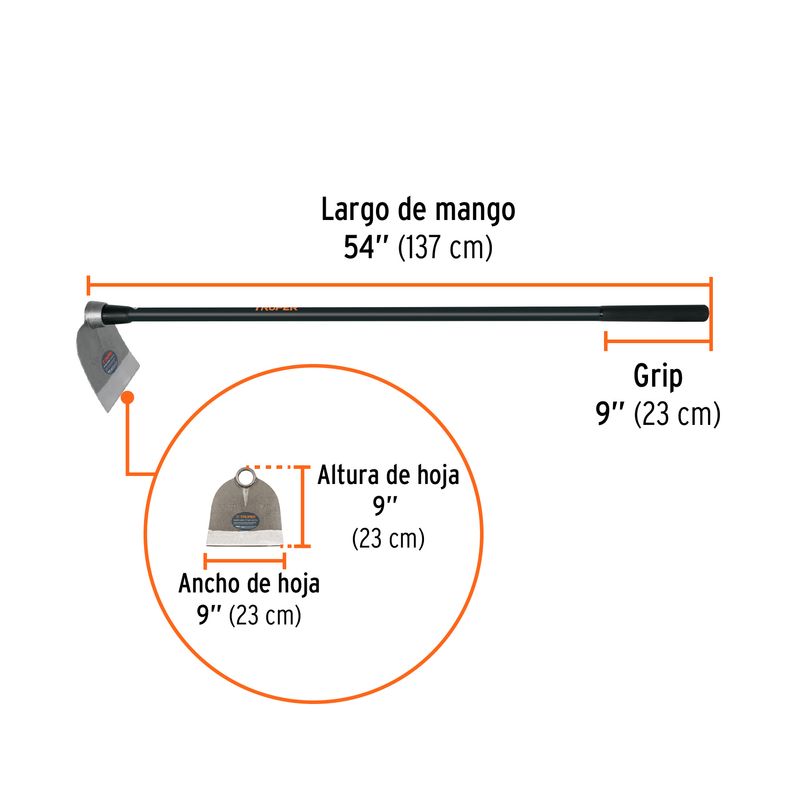Azadon-de-25lb-con-mango-de-acero