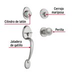 Juego-de-entrada-cromo-mate-de-llave-llave-mariposa