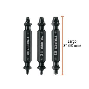 Extractores de tornillos y tuercas - TRUPER