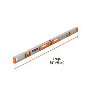 Nivel de 36" de aluminio - TRUPER