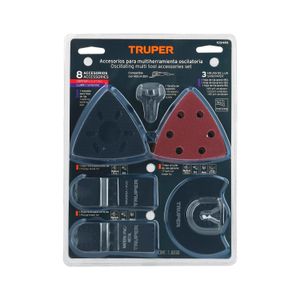 Kit de accesorios para multiherramienta - TRUPER