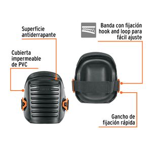 Rodillera de PVC impermeable - TRUPER