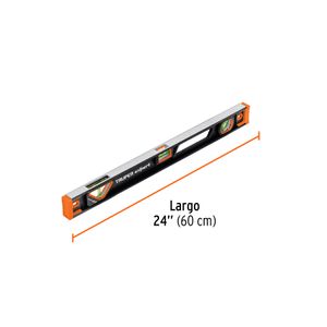 Nivel de 24" de aluminio y magnético - TRUPER