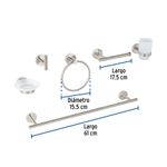 Juego-de-accesorios-de-baño-6-piezas-acabado-satin