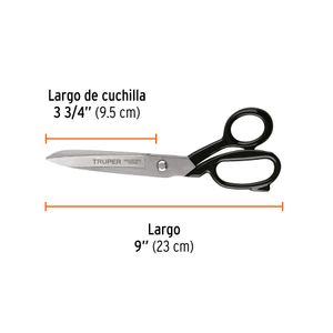 Tijera industrial de 9" para sastre - TRUPER