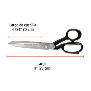 Tijera industrial de 11" para sastre - TRUPER